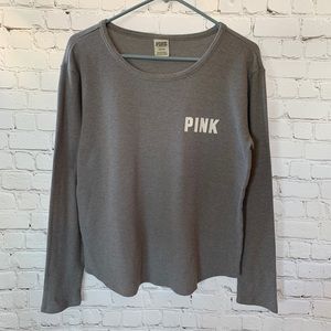 Victoria’s Secret PINK Thermal Long Sleeve Tee